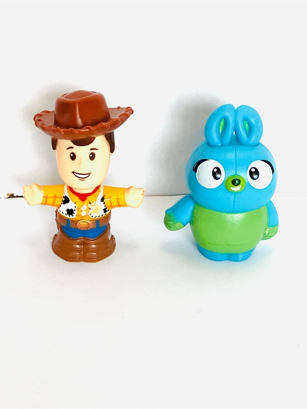Fisher Price Toy Story 4 Woody & Bunny Figures Minor Wear